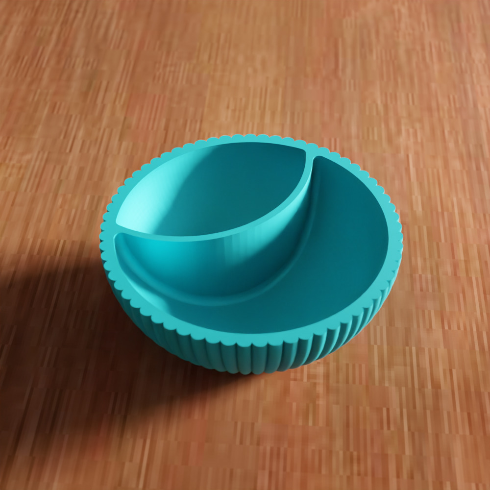 Clay Shape Bowl - 286 3D print model_2