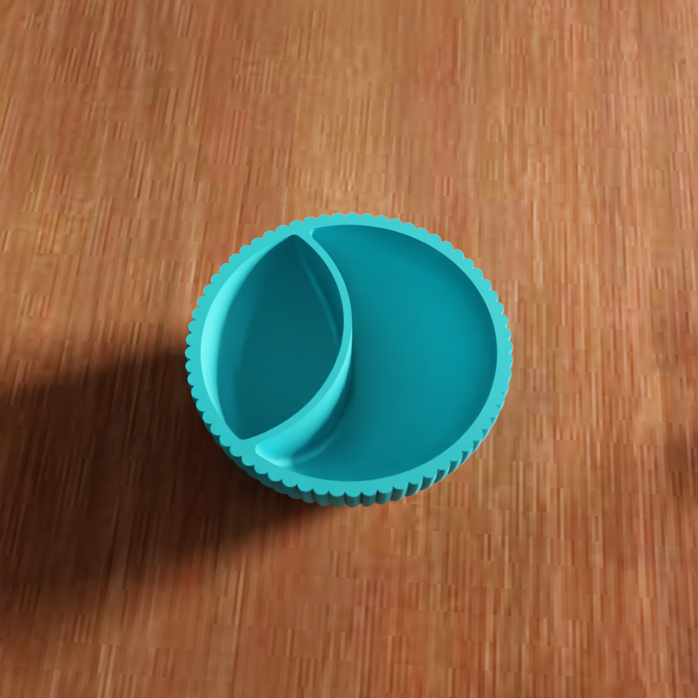 Clay Shape Bowl - 286 3D print model_4