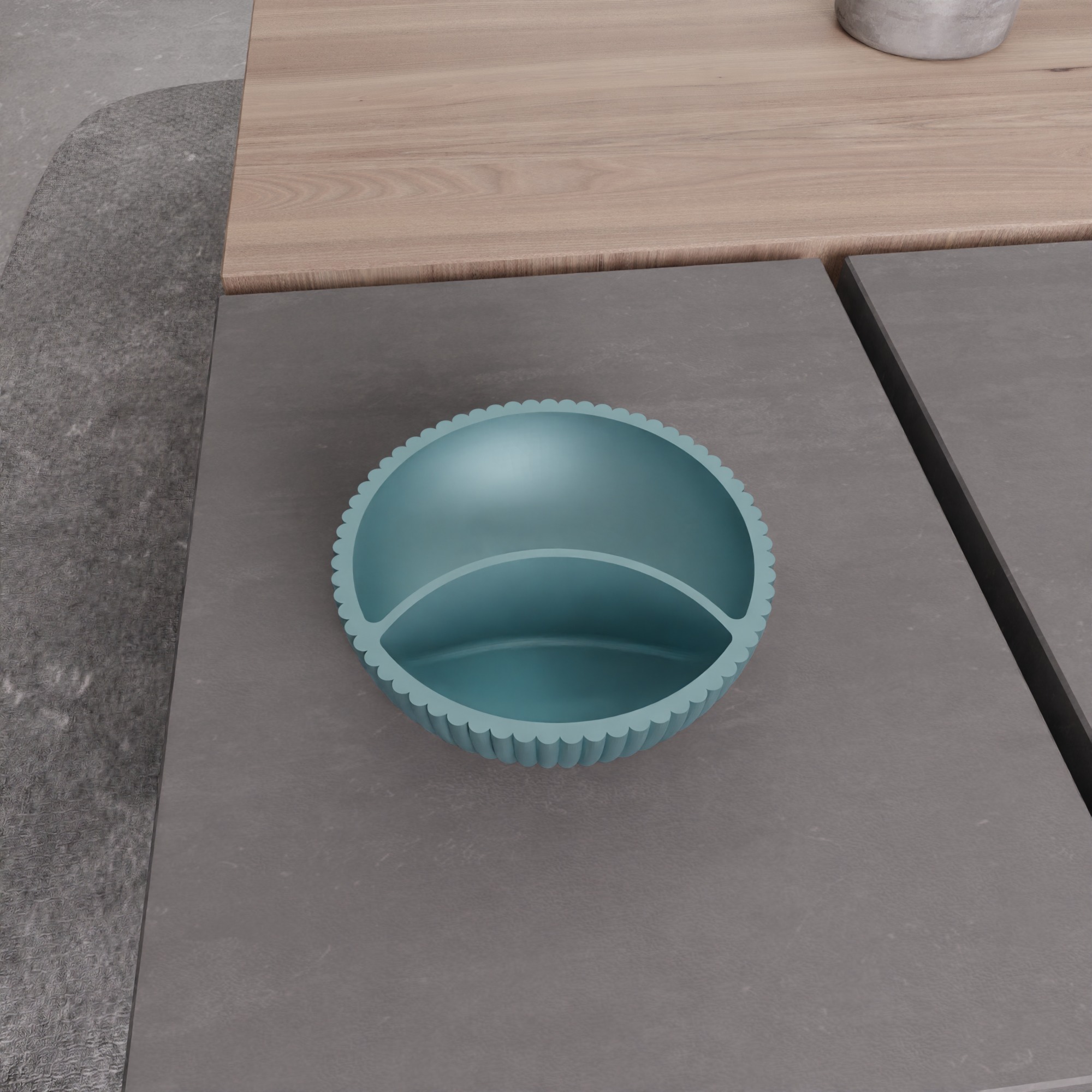 Clay Shape Bowl - 286 3D print model_9