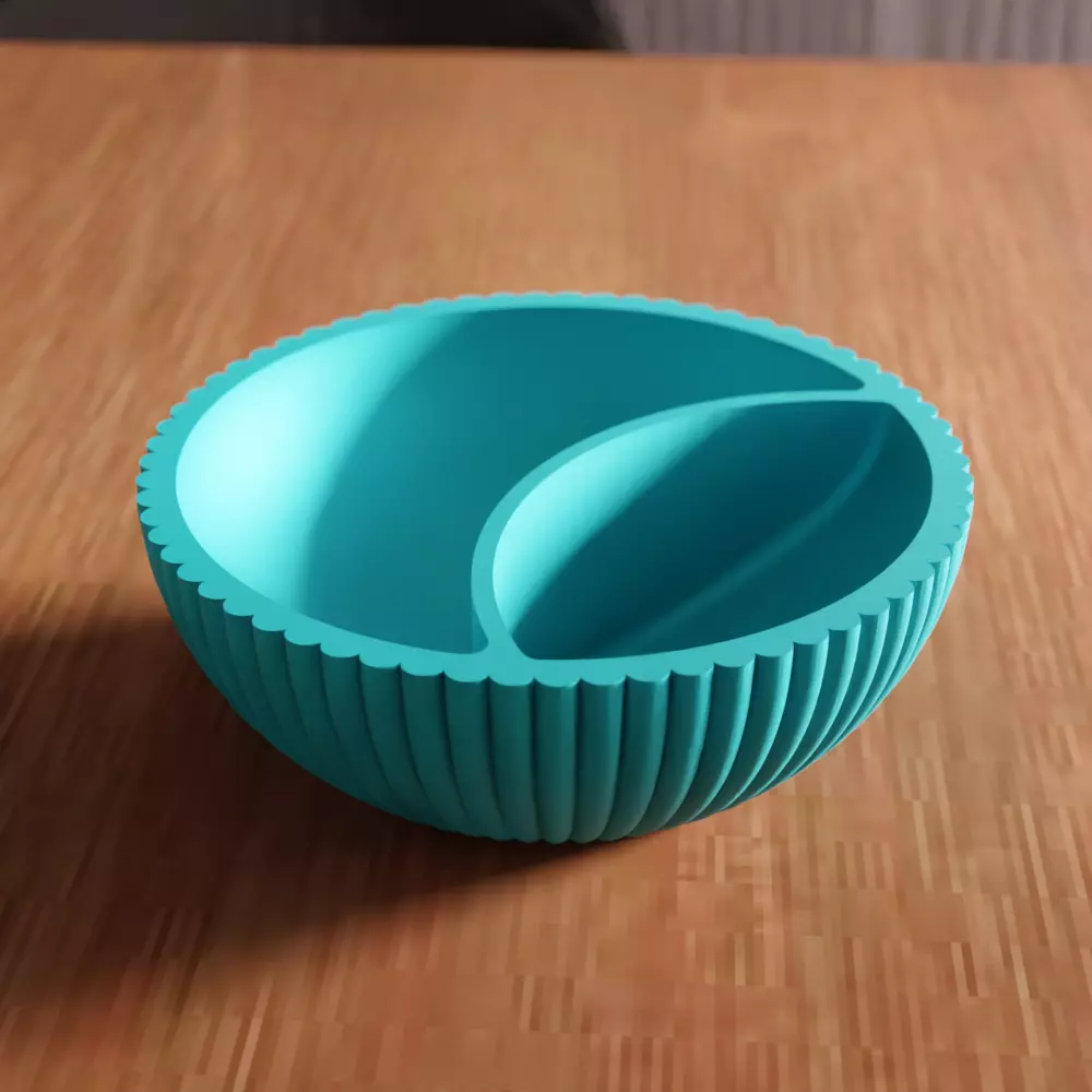 Clay Shape Bowl - 286 3D print model_0