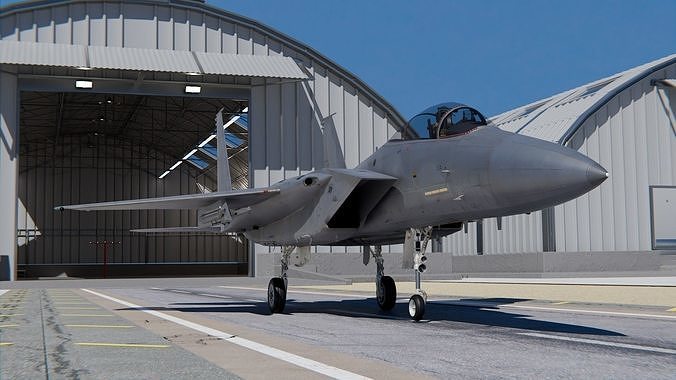 Mitsubishi F-15J 3D model