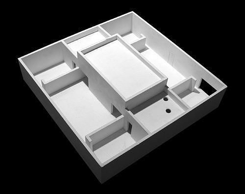 Gaspar House  Low-poly 3D model
