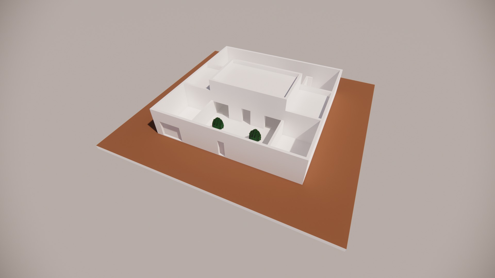 Gaspar House  Low-poly 3D model_5