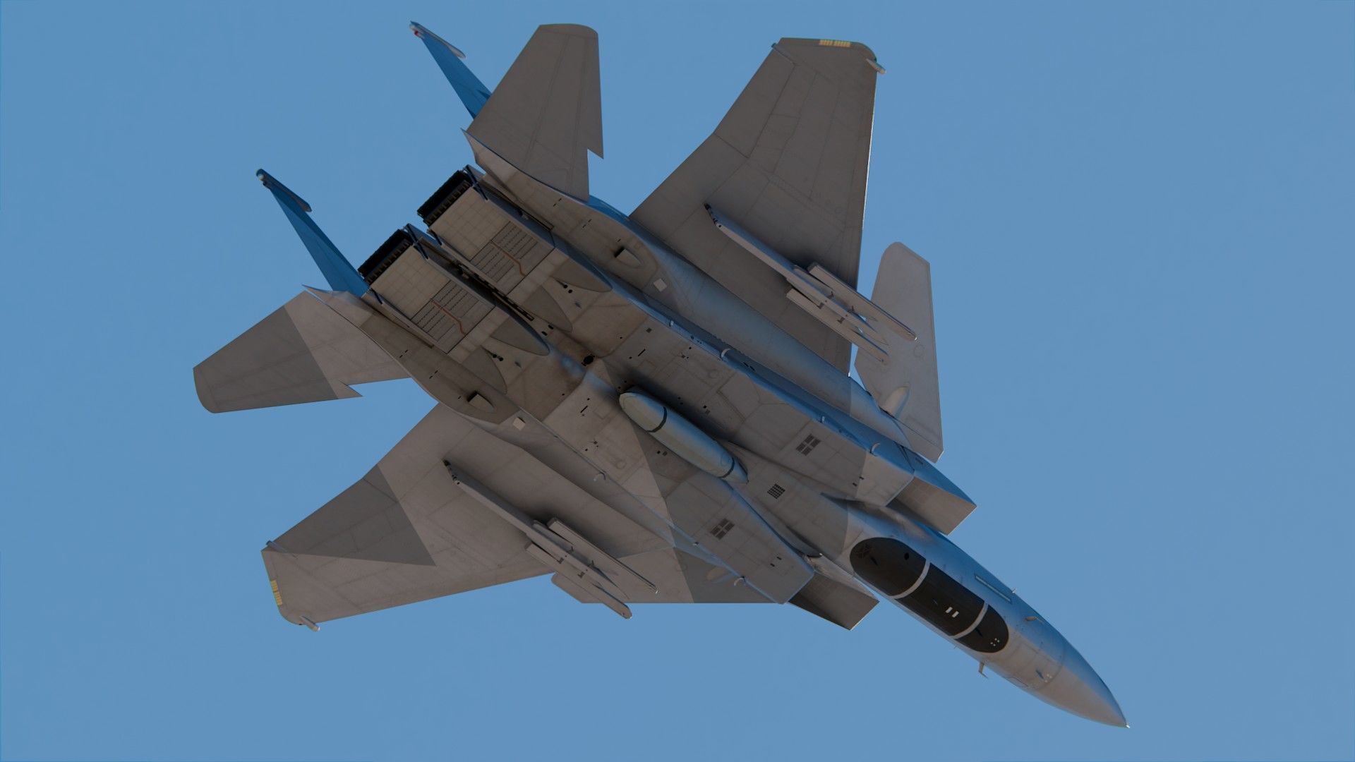 McDonnell Douglas F-15 STOL MTD 3D model_3