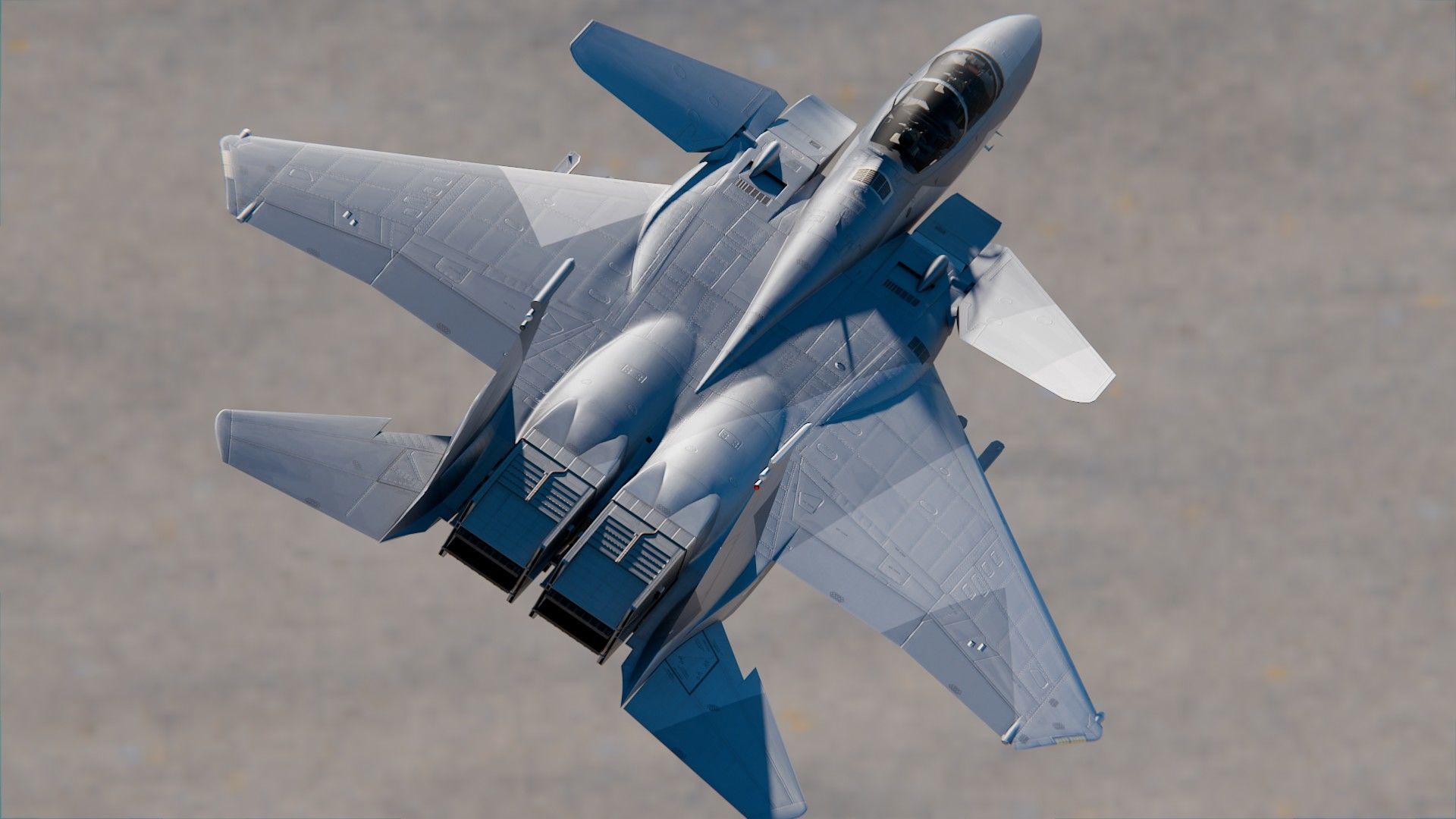 McDonnell Douglas F-15 STOL MTD 3D model_6