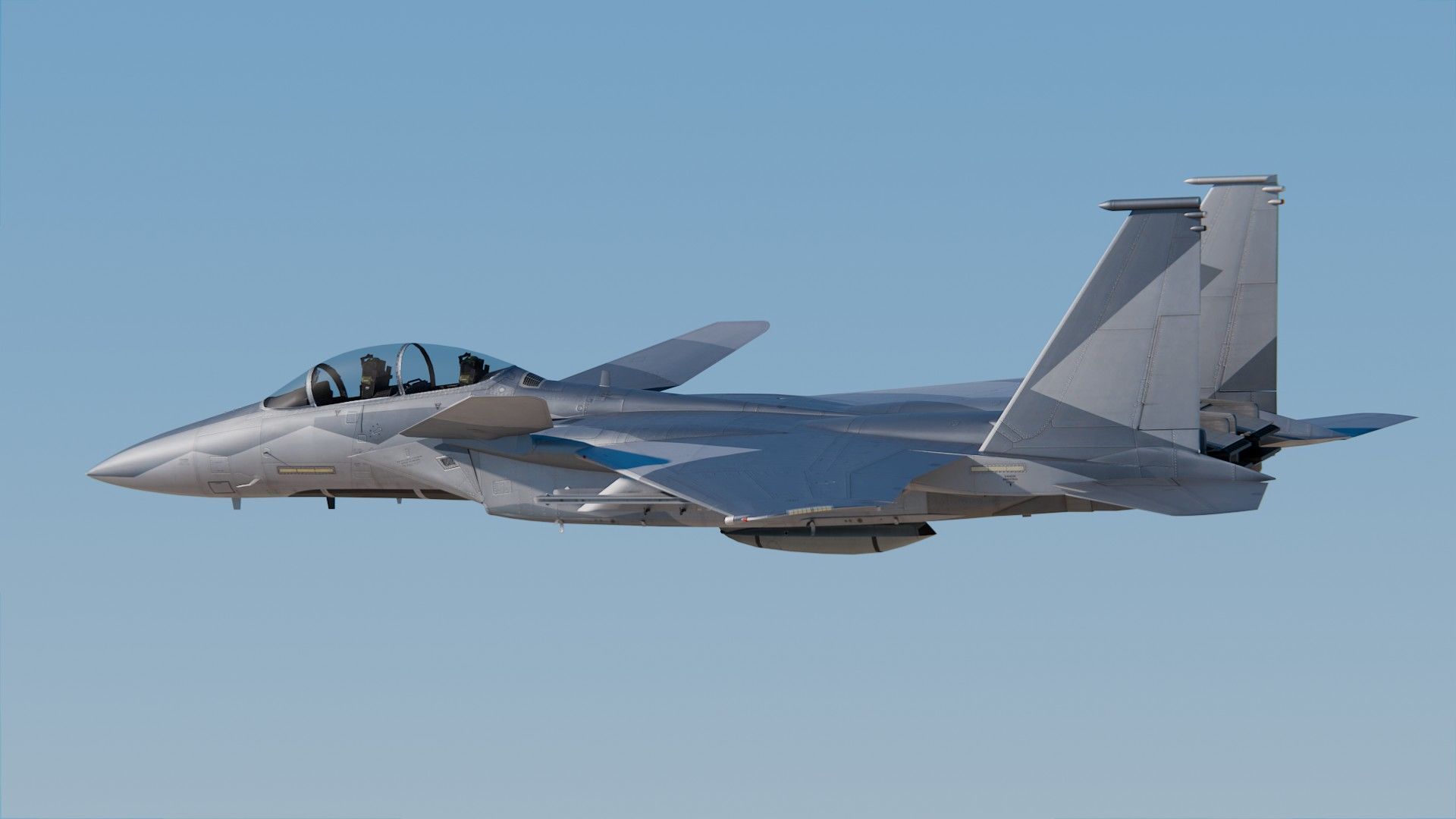 McDonnell Douglas F-15 STOL MTD 3D model_8