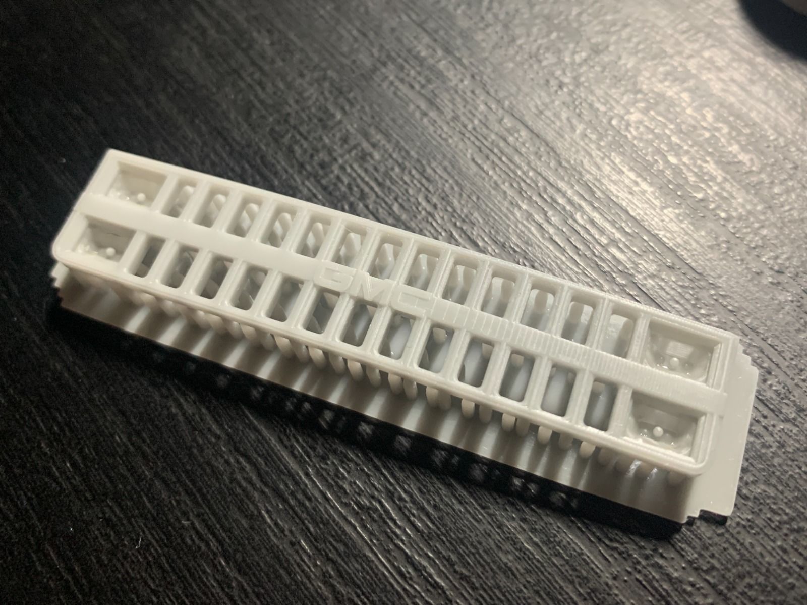 Front grille for GMC Chevy K10 1984 3D print model_5