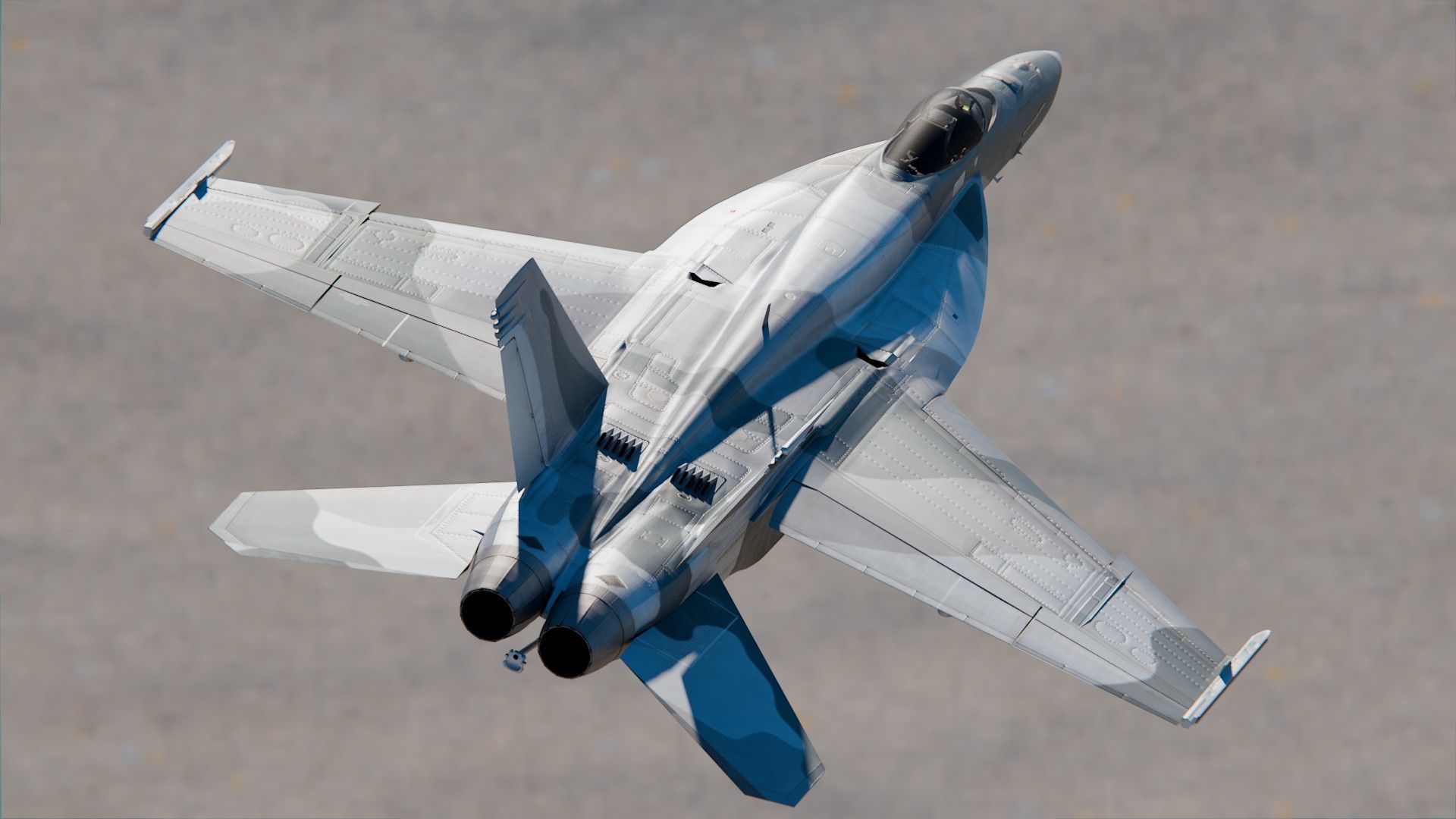 Boeing F A-18E F Super Hornet 3D model_6