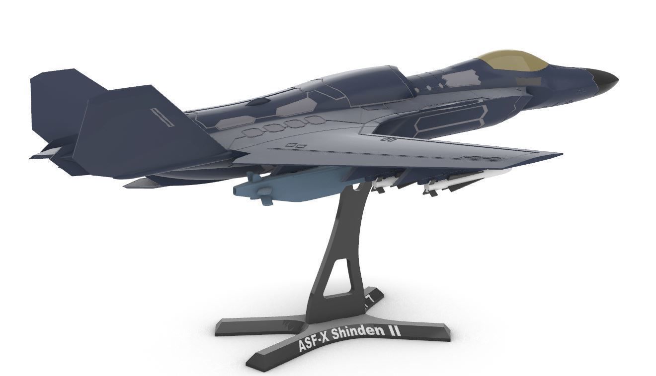ASF-X SHINDEN II 3D print model_5