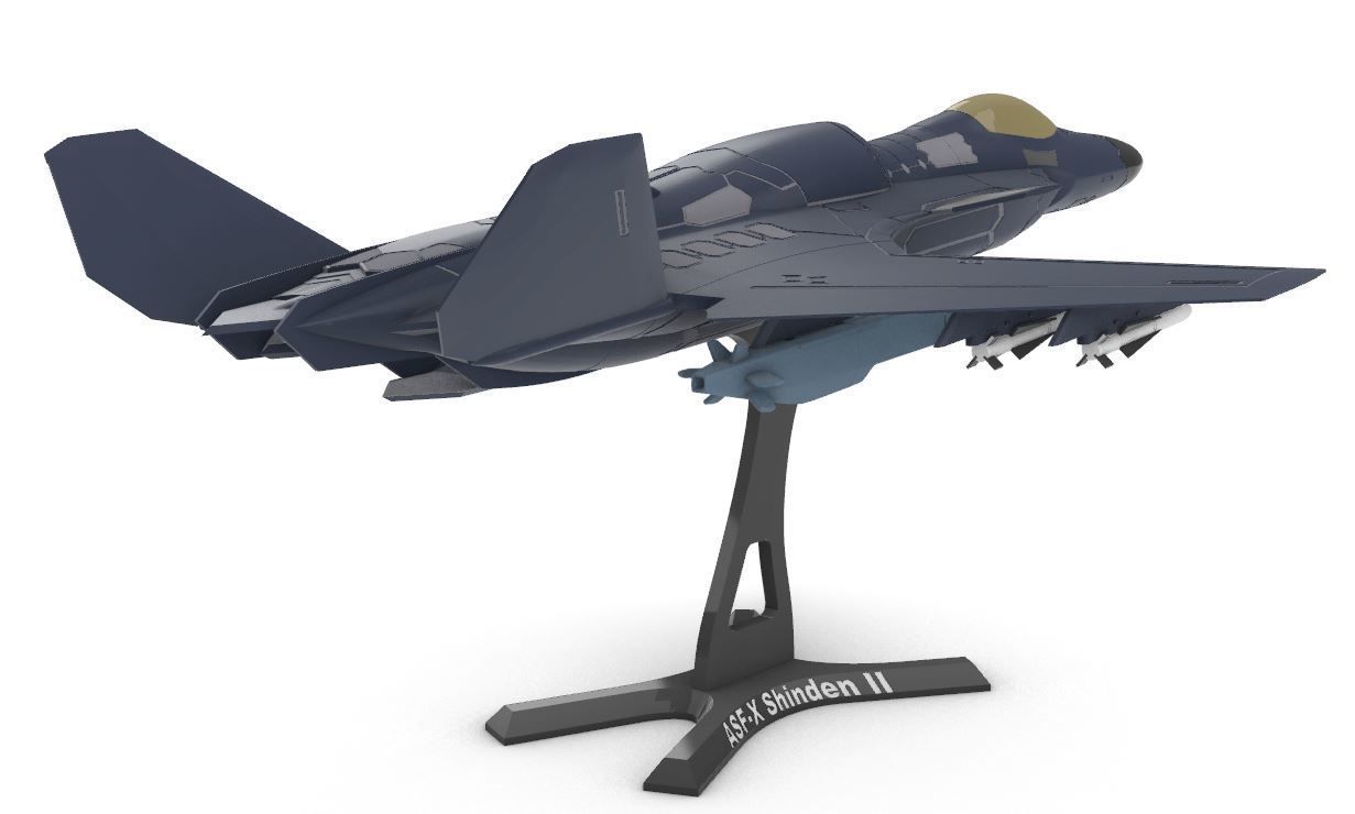 ASF-X SHINDEN II 3D print model_7