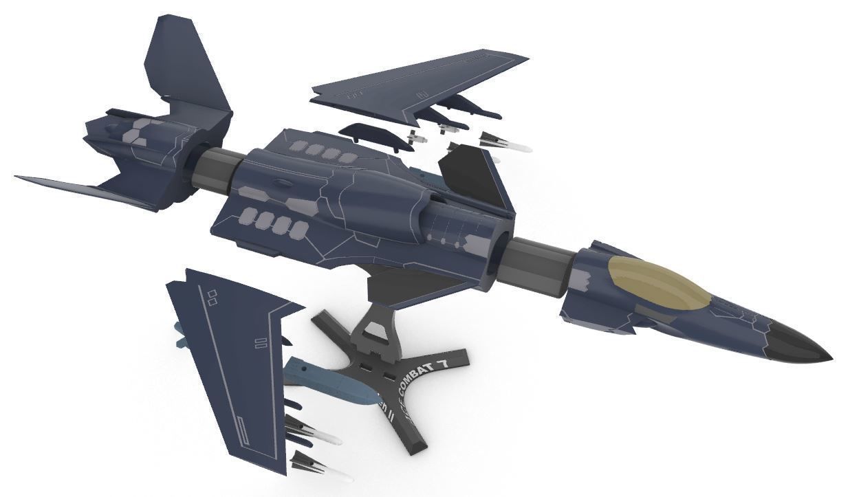 ASF-X SHINDEN II 3D print model_15