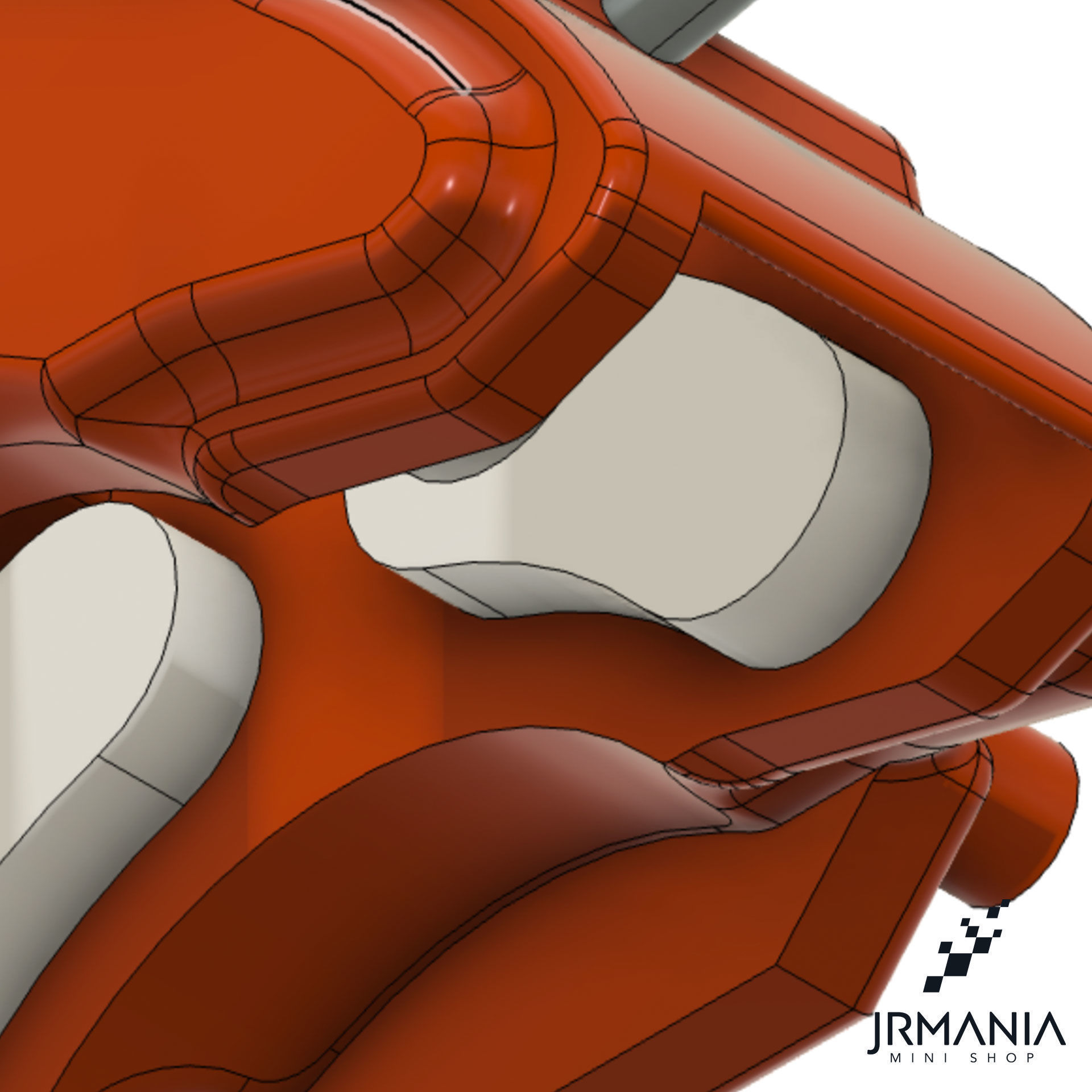 Generic disc and rotor and brake caliper 3D print model_10