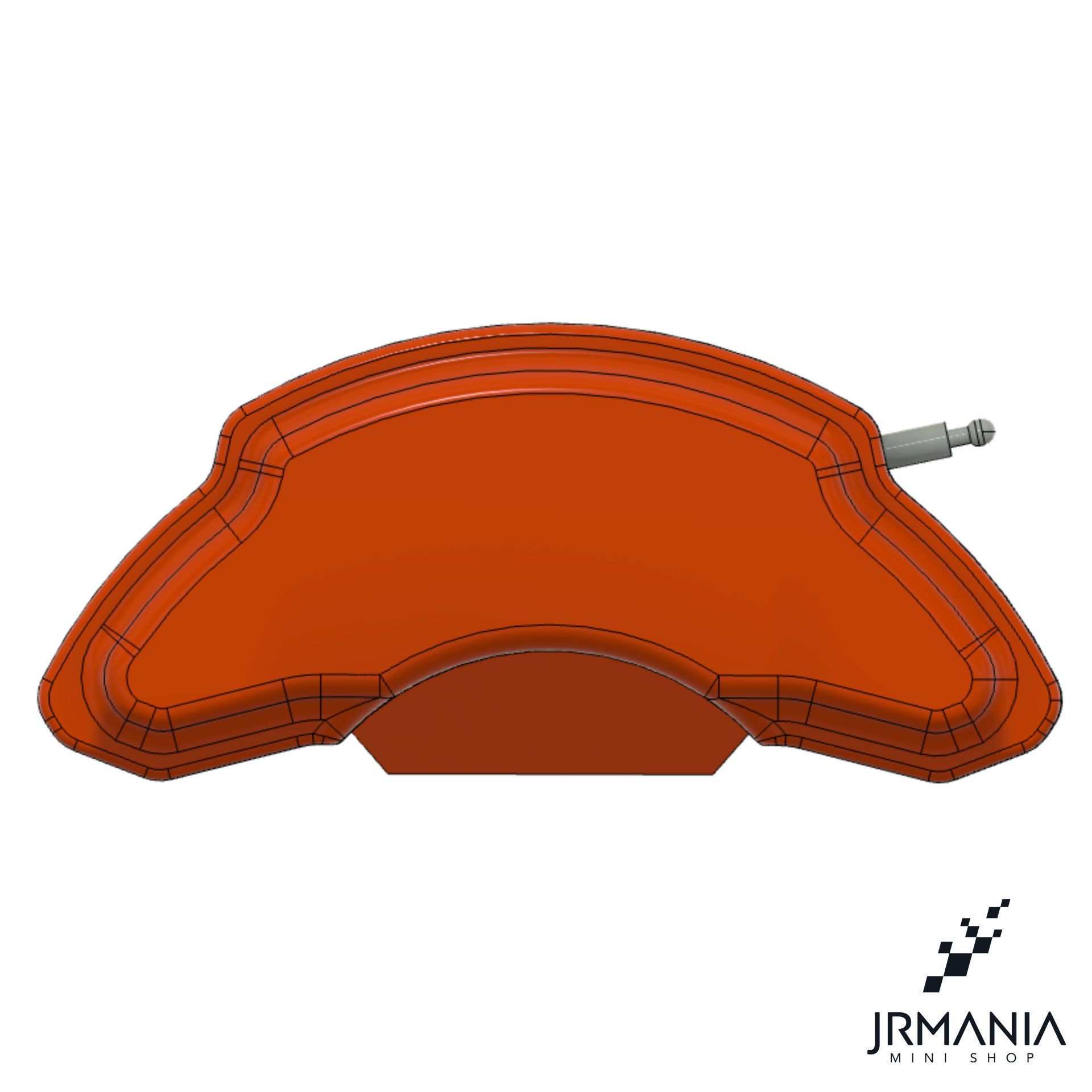 Generic disc and rotor and brake caliper 3D print model_8