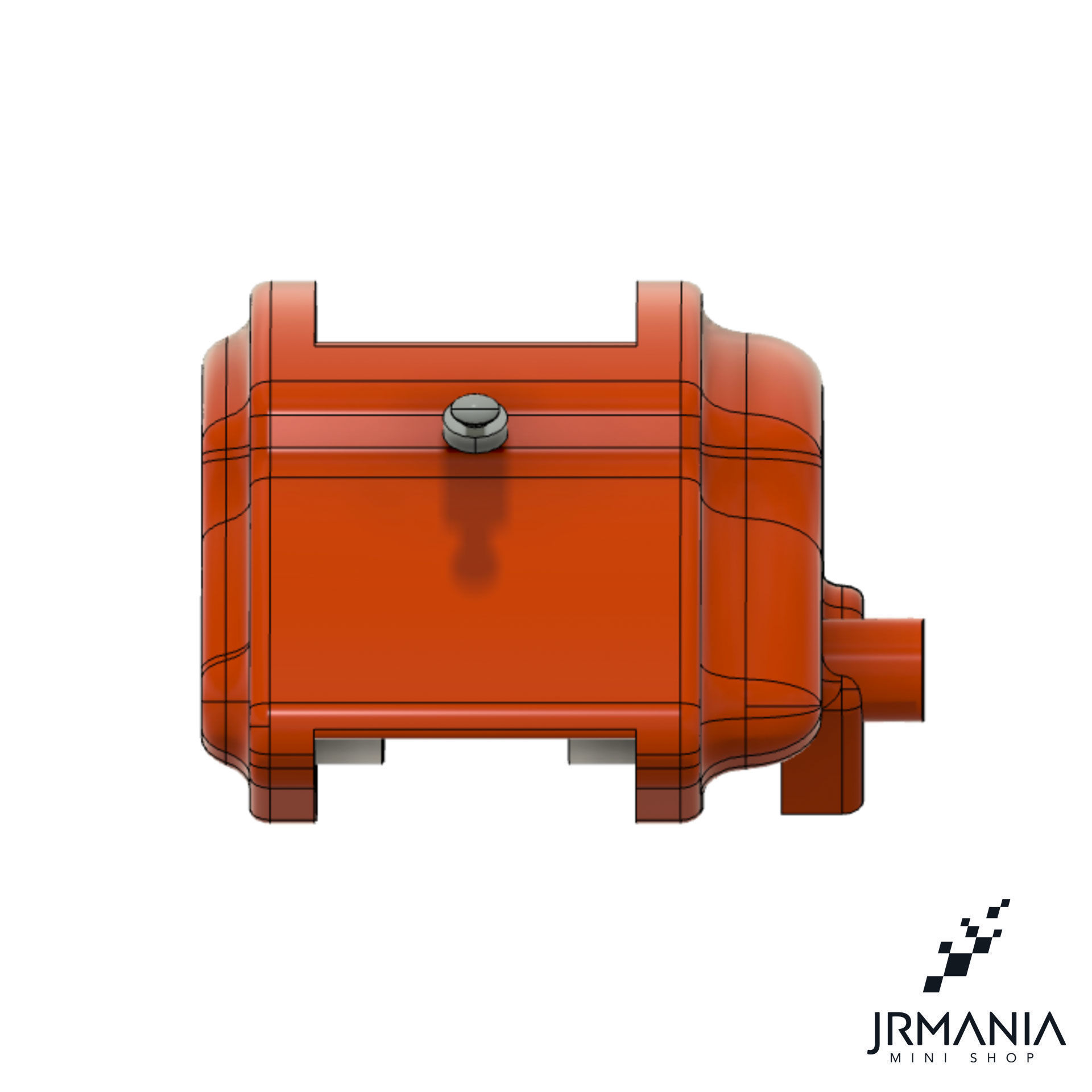 Generic disc and rotor and brake caliper 3D print model_9