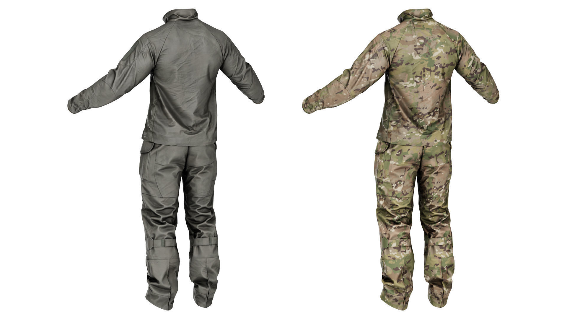 UFPRO UNIFORM Low-poly 3D model_3