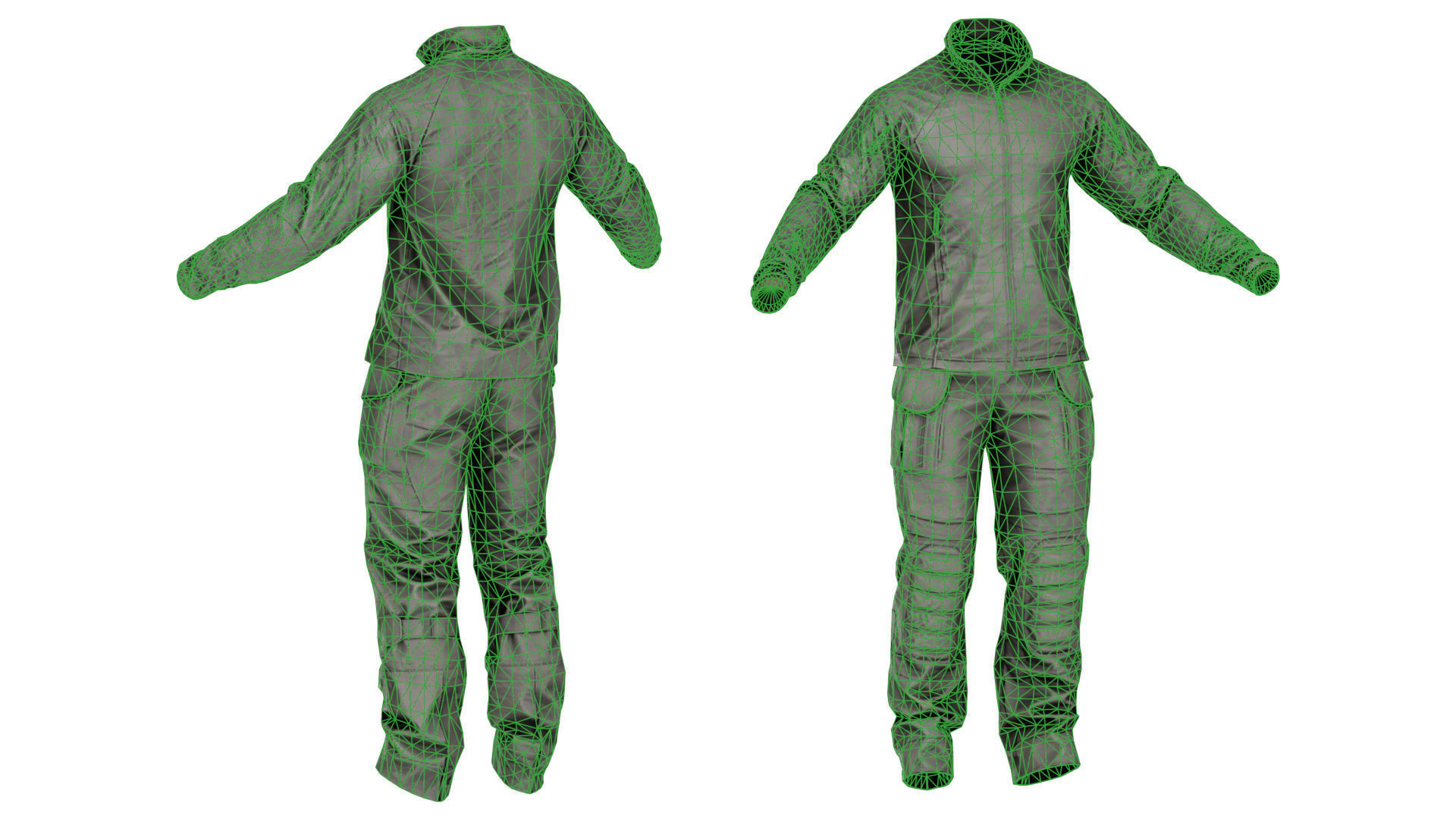 UFPRO UNIFORM Low-poly 3D model_6