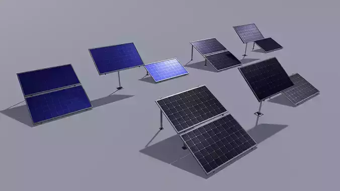 Solar panel pack