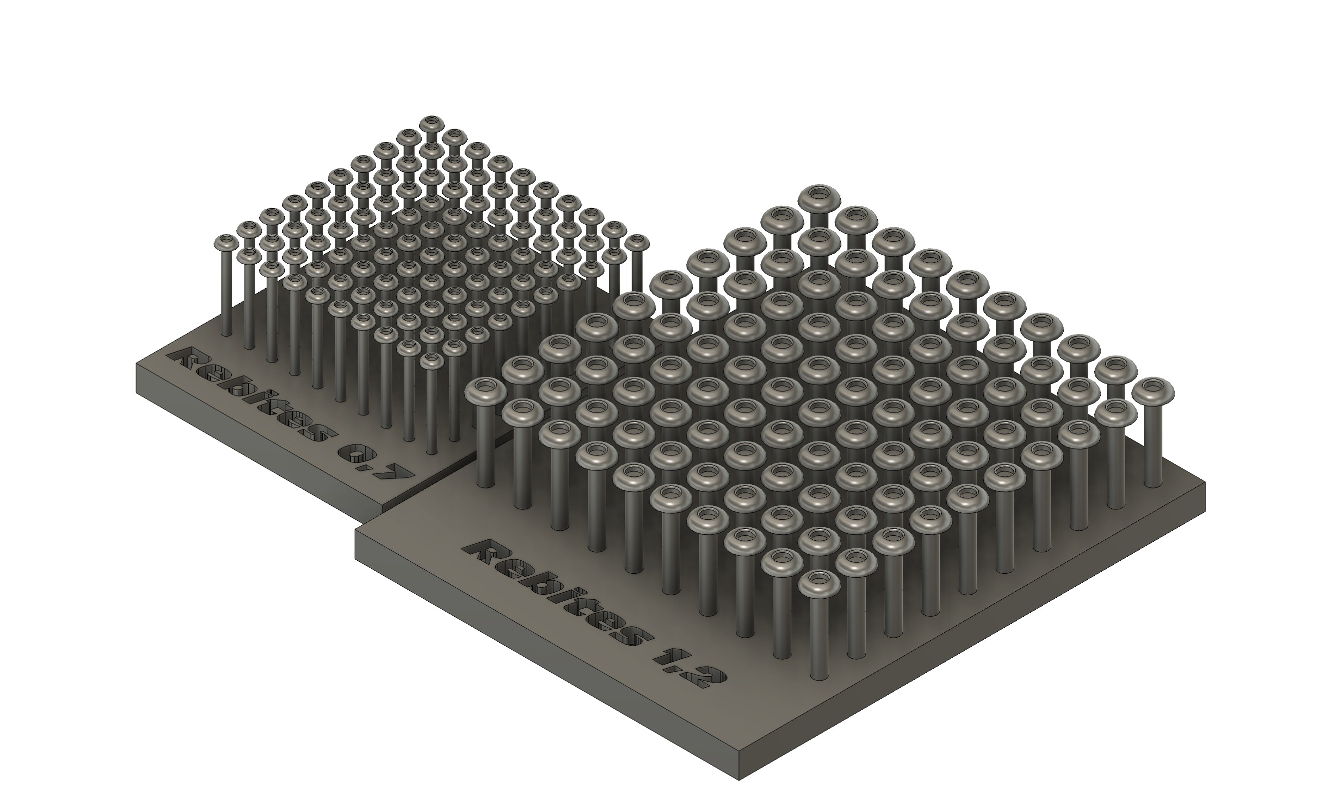 Details set  Screws and rivets 3D print model_1