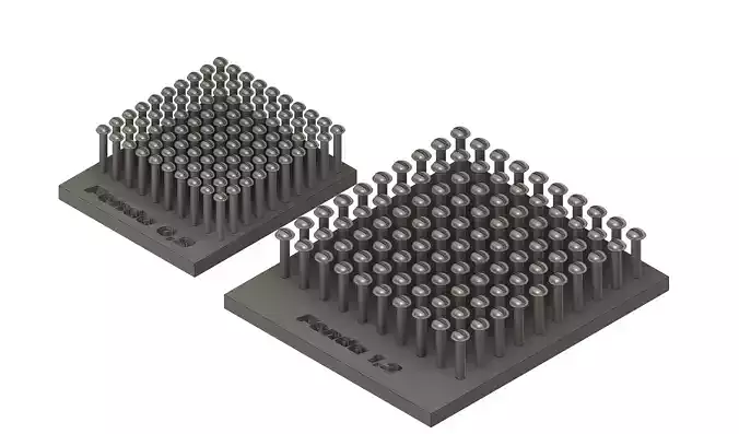 Details set  Screws and rivets