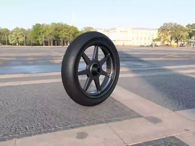  BST Carbon Wheel for Superbike 1 12 3D print model