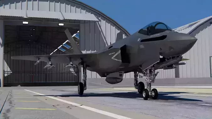 Lockheed Martin F-35 Lightning II 3D model