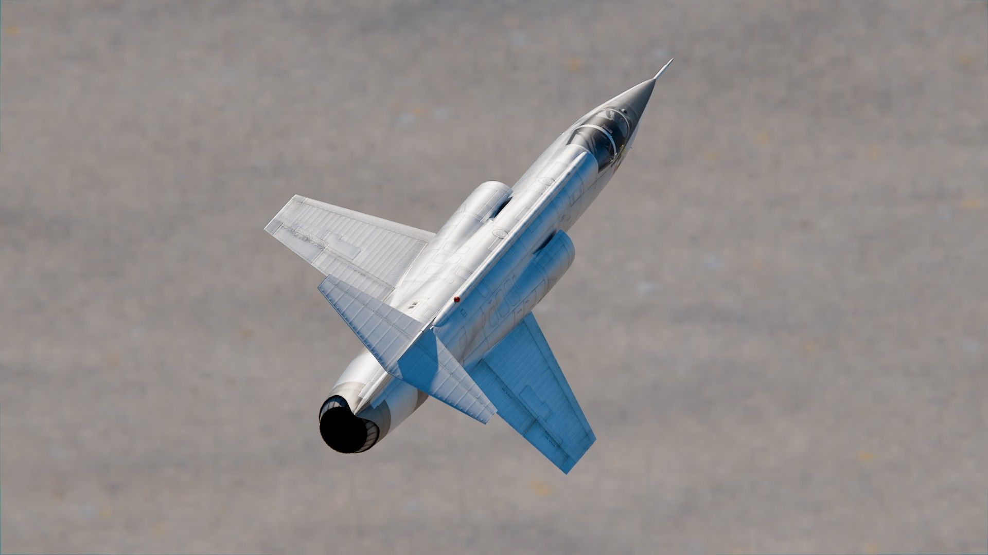 Lockheed F-104 Starfighter 3D model_6