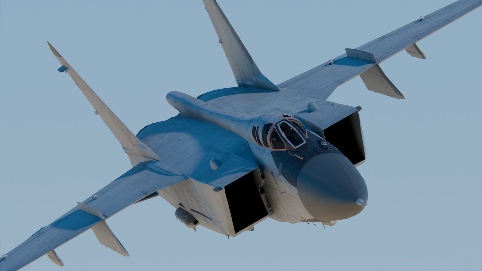 Mikoyan MiG-31 3D model_2
