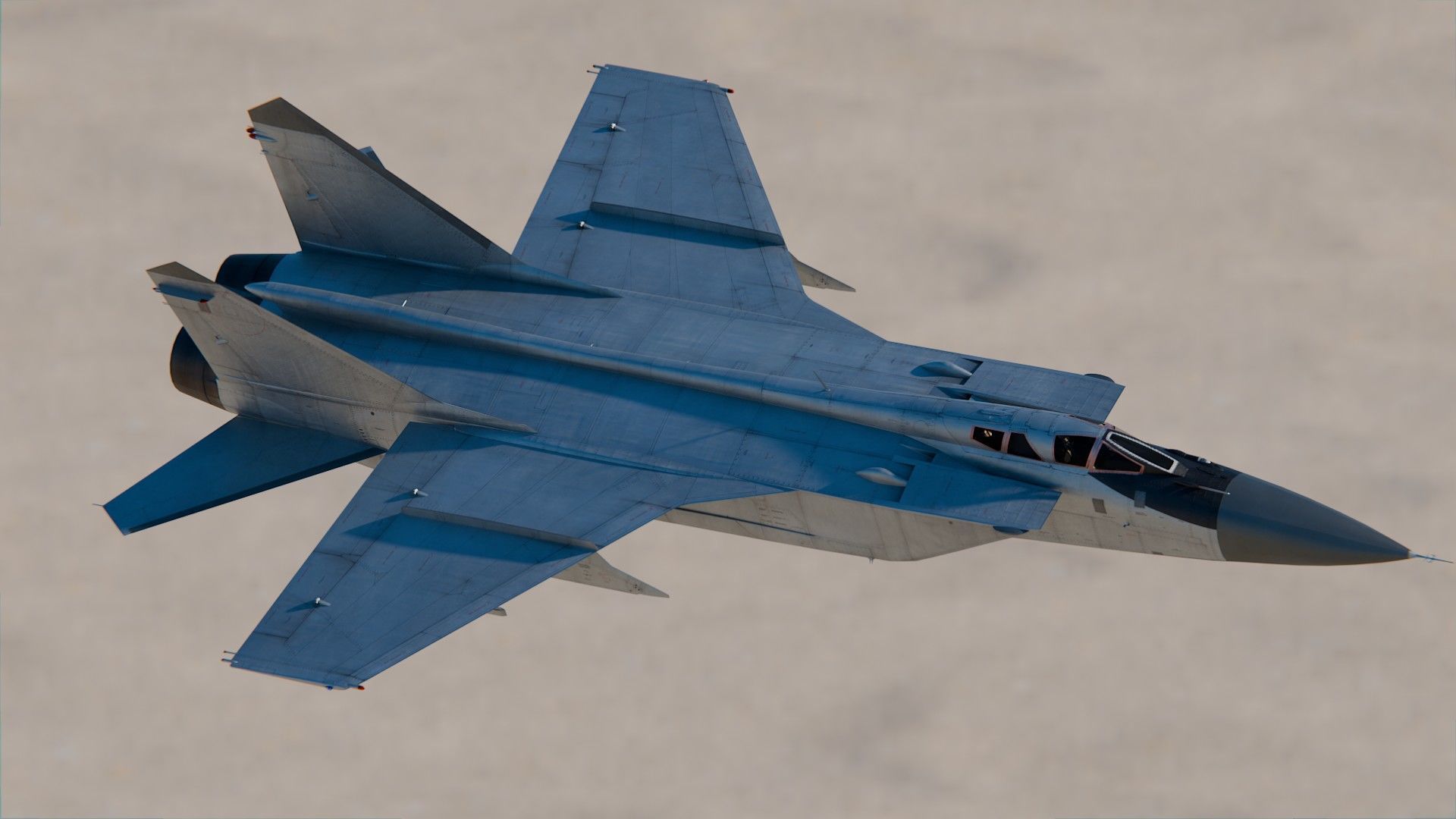 Mikoyan MiG-31 3D model_4