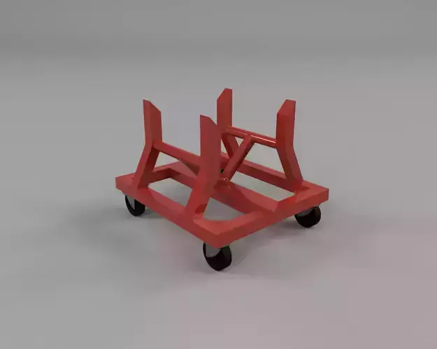 Engine stand for Diorama 1 18 3D print model