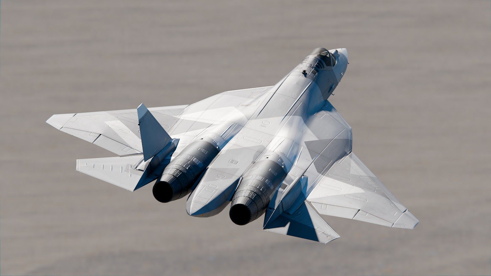 Sukhoi Su-57 3D model_6