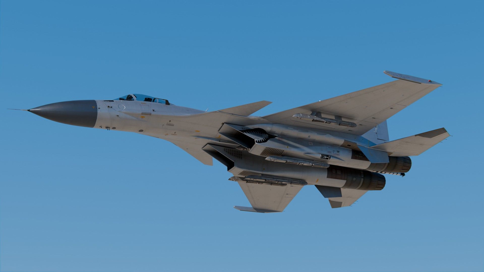 Sukhoi Su-33 3D model_7