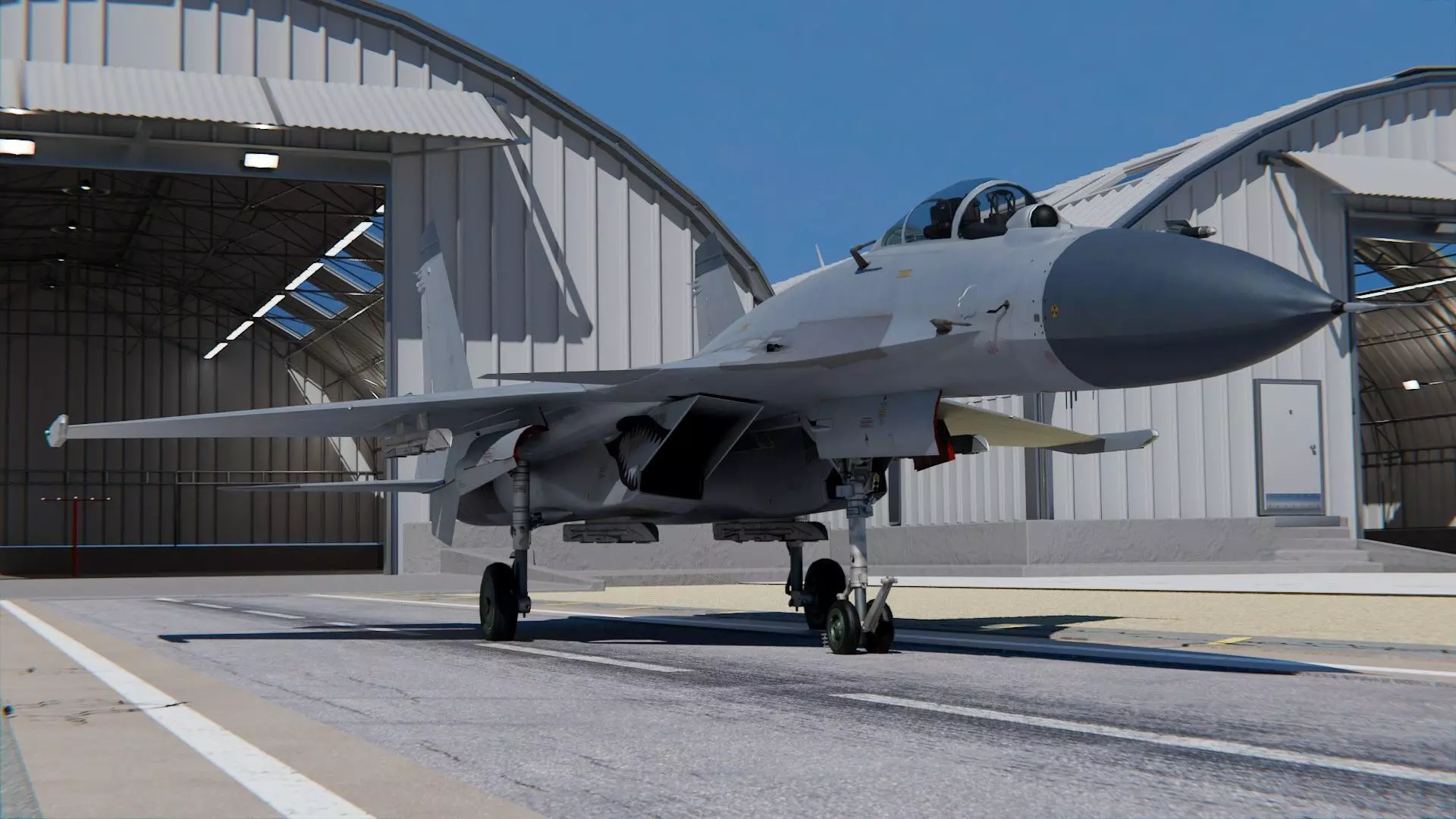 Sukhoi Su-33 3D model_0