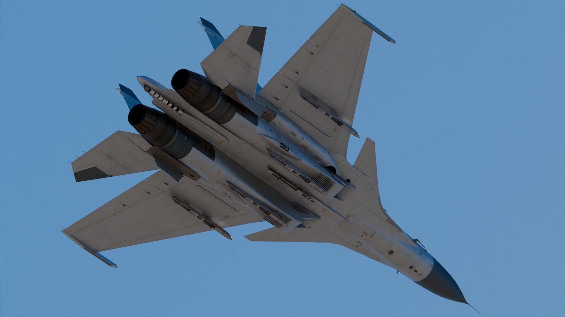 Sukhoi Su-33 3D model_3