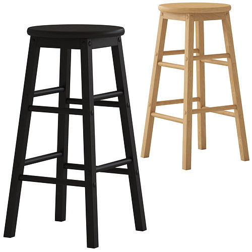 Dwell Home Rocco Beech Barstool 3D model