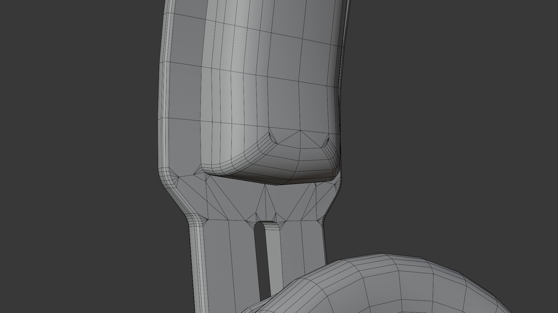 Headphones Low-poly 3D model_20