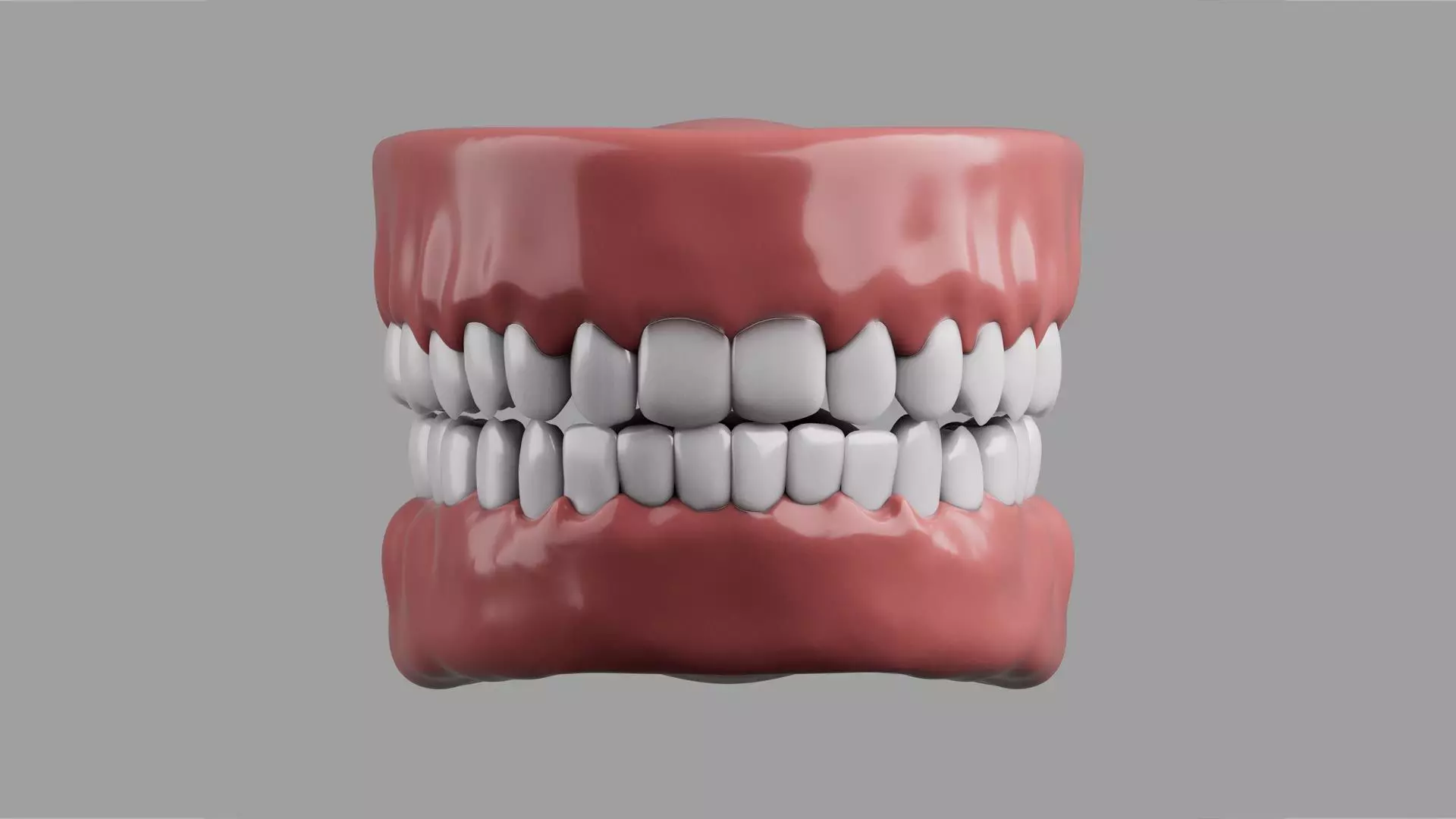 Realistic High poly Teeth 3D Model 3D model_0