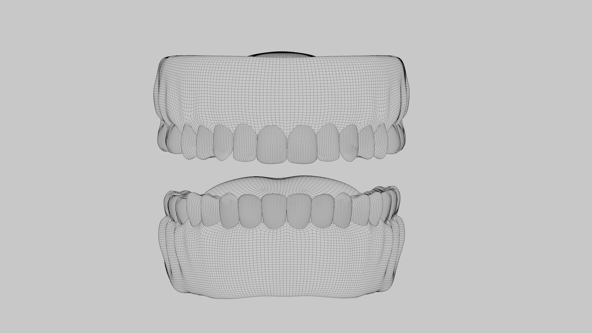 Realistic High poly Teeth 3D Model 3D model_2