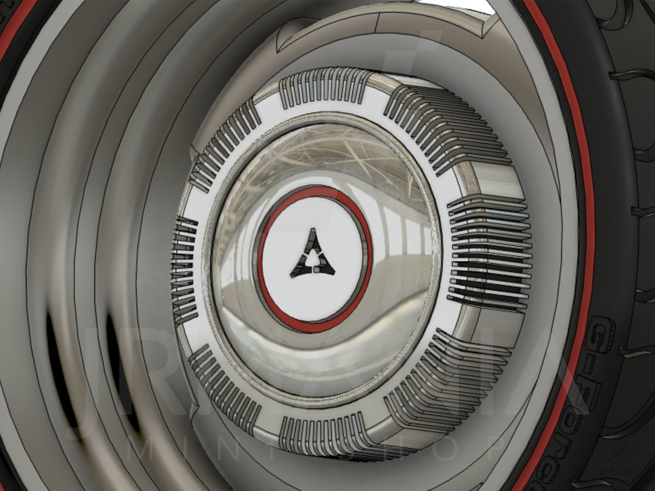 JrMania Mopar Steelies plus Tires 3D print model_7