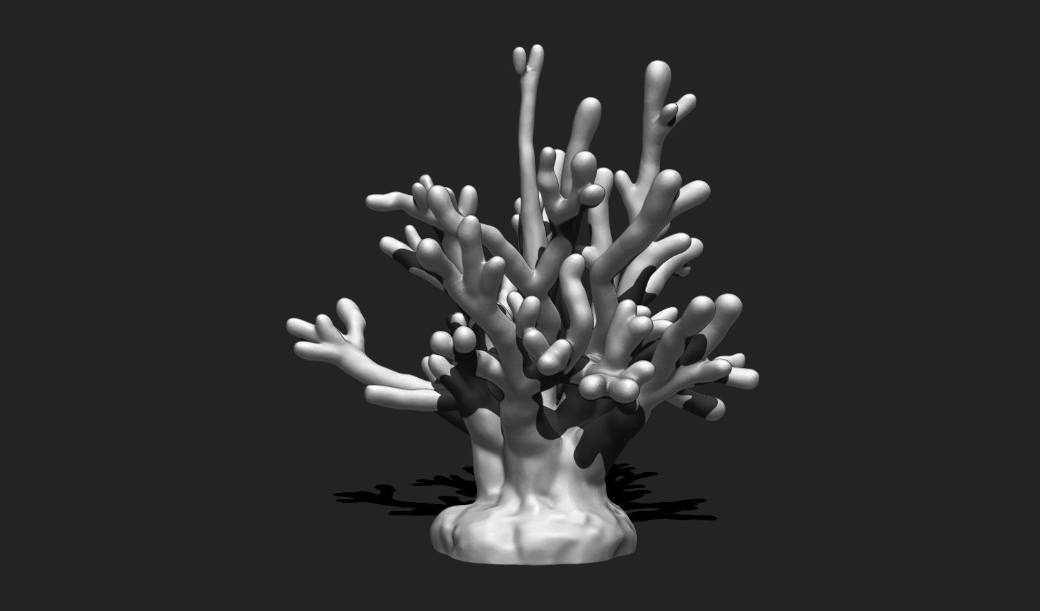 Coral 8 for 3D Printing - STL 3D Print - Aquarium - Home Decor 3D print model_1
