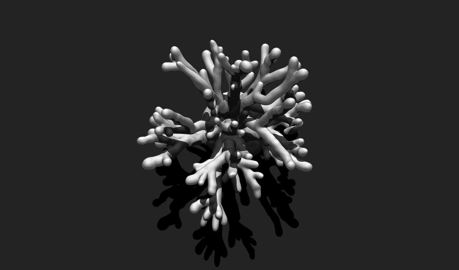 Coral 8 for 3D Printing - STL 3D Print - Aquarium - Home Decor 3D print model_13