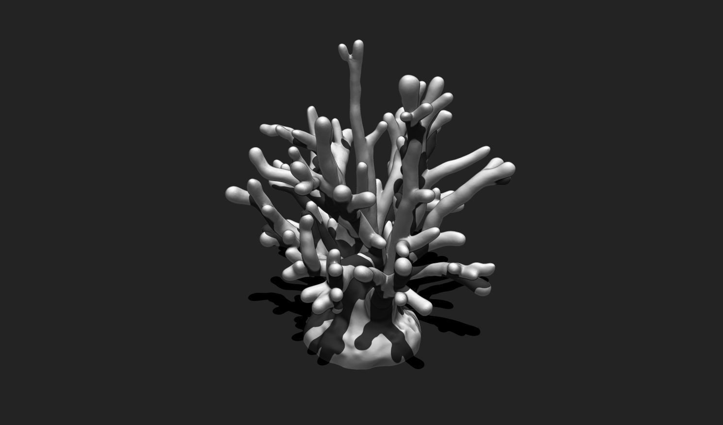 Coral 8 for 3D Printing - STL 3D Print - Aquarium - Home Decor 3D print model_14