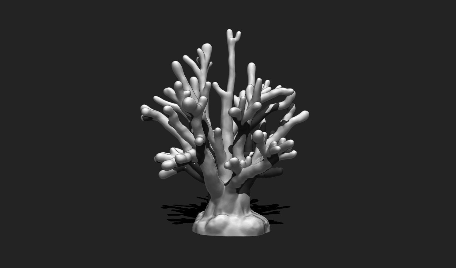 Coral 8 for 3D Printing - STL 3D Print - Aquarium - Home Decor 3D print model_5