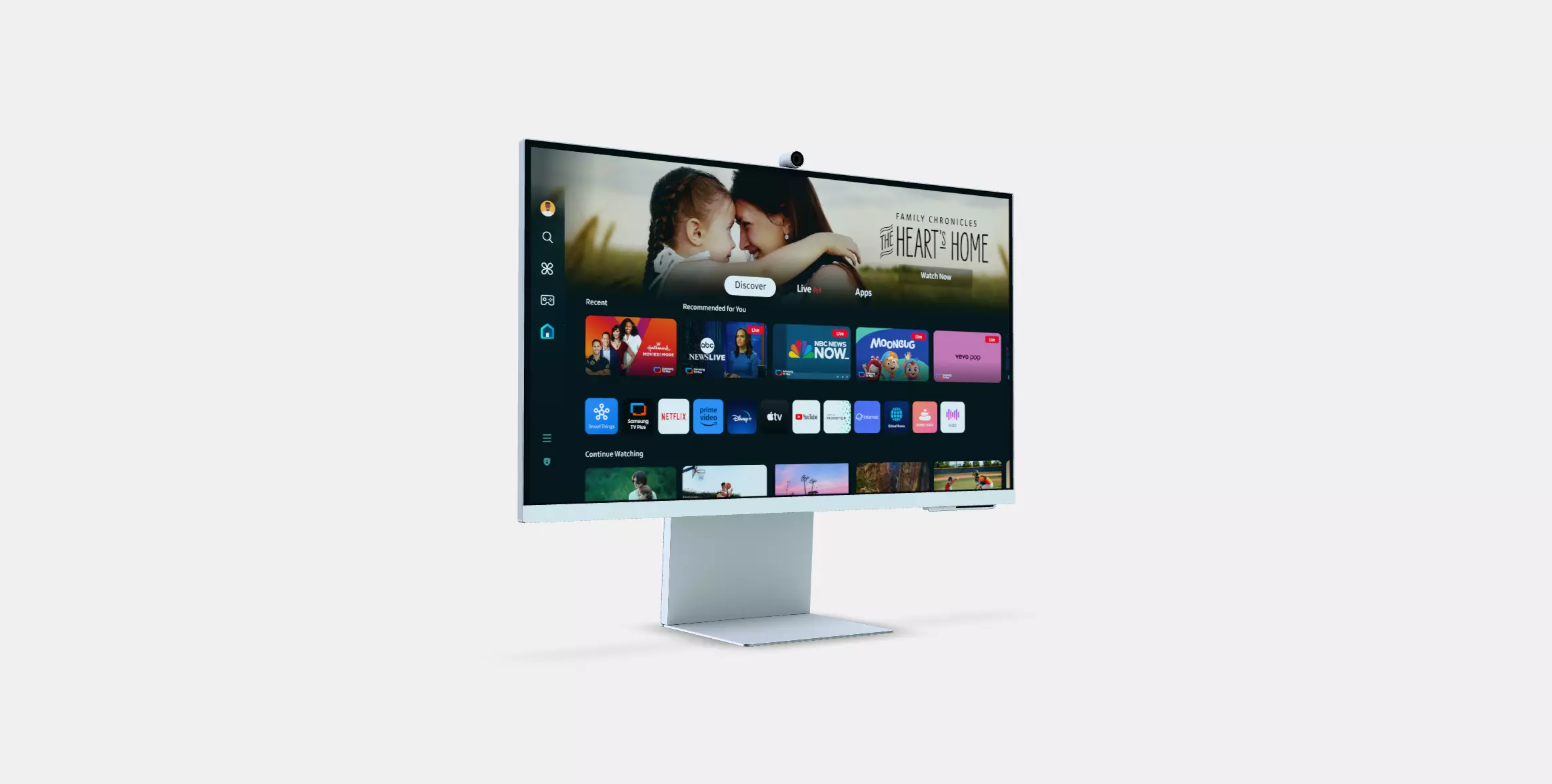 32 M80D M8 UHD 60Hz Monitor Smart Plano 3D model_0