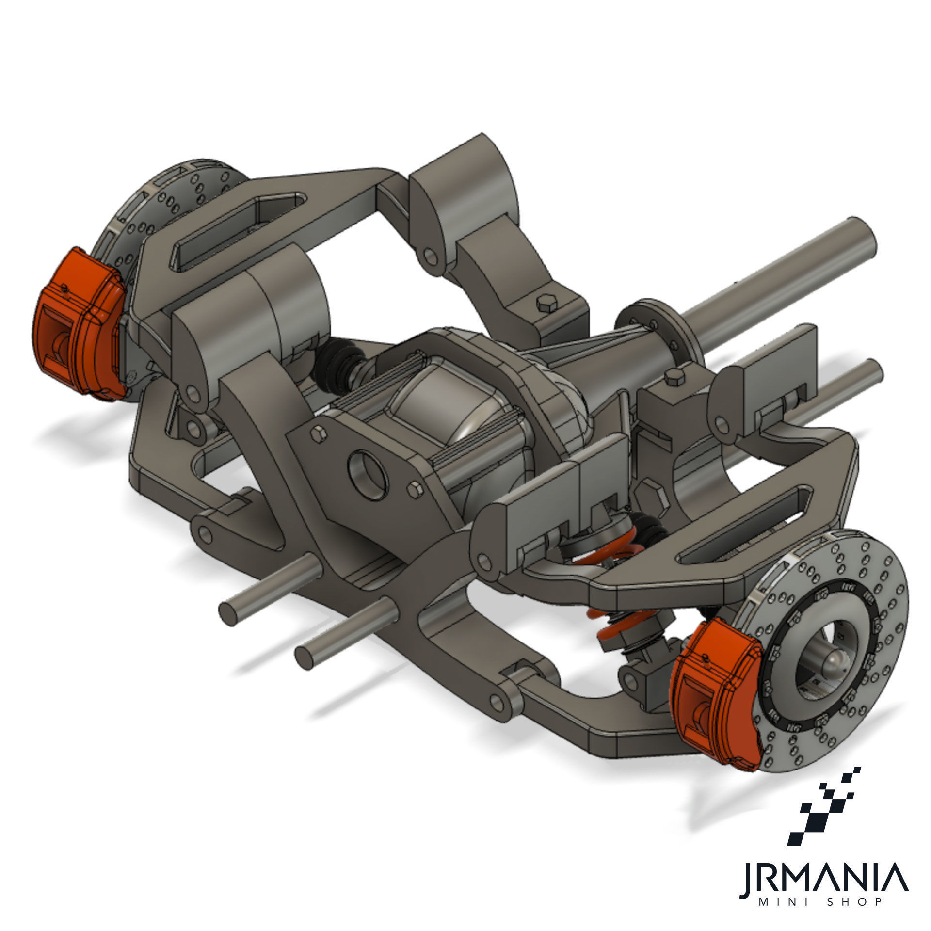 Chassi Jrmania Stallion  Truck frame 3D print model_8