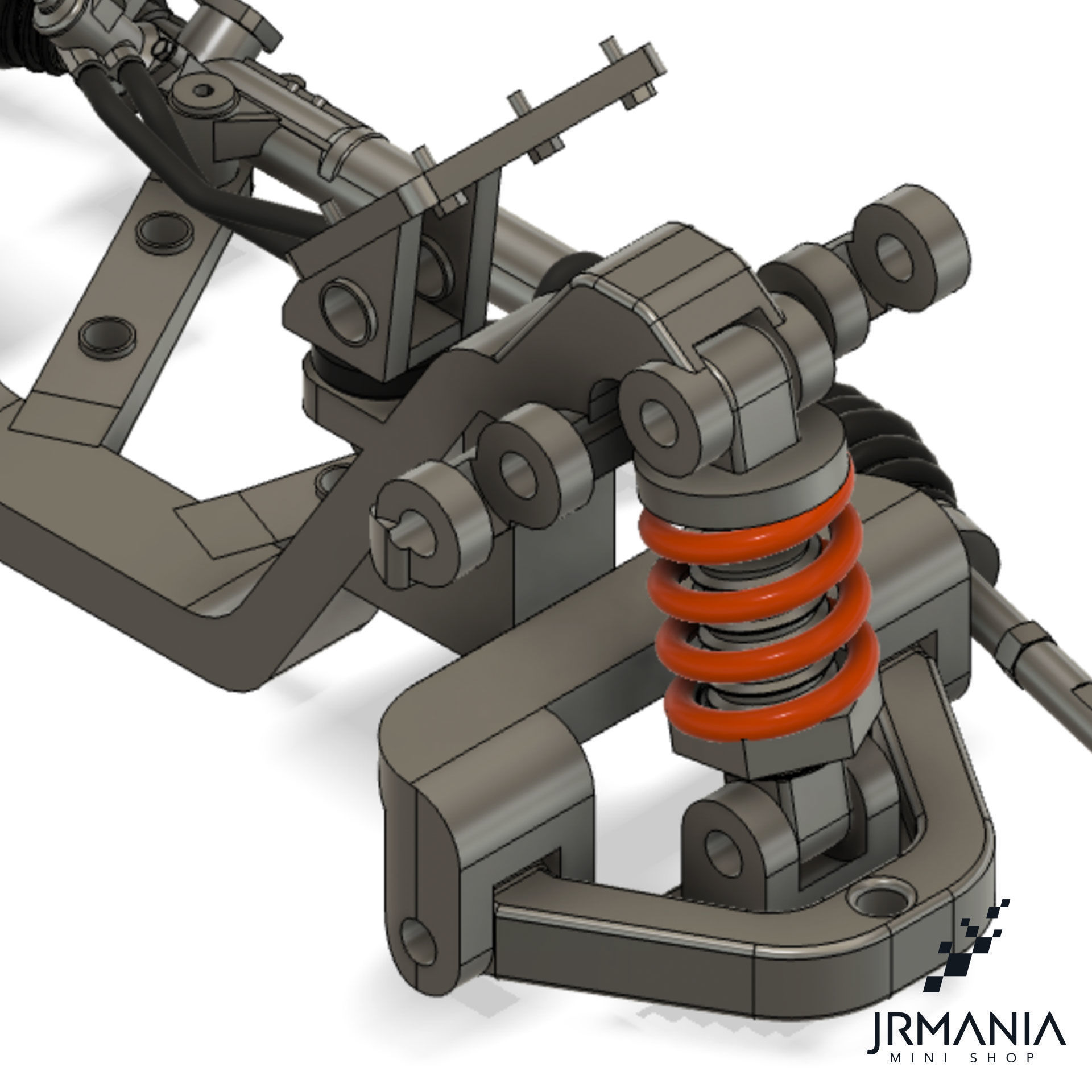 Chassi Jrmania Stallion  Truck frame 3D print model_11