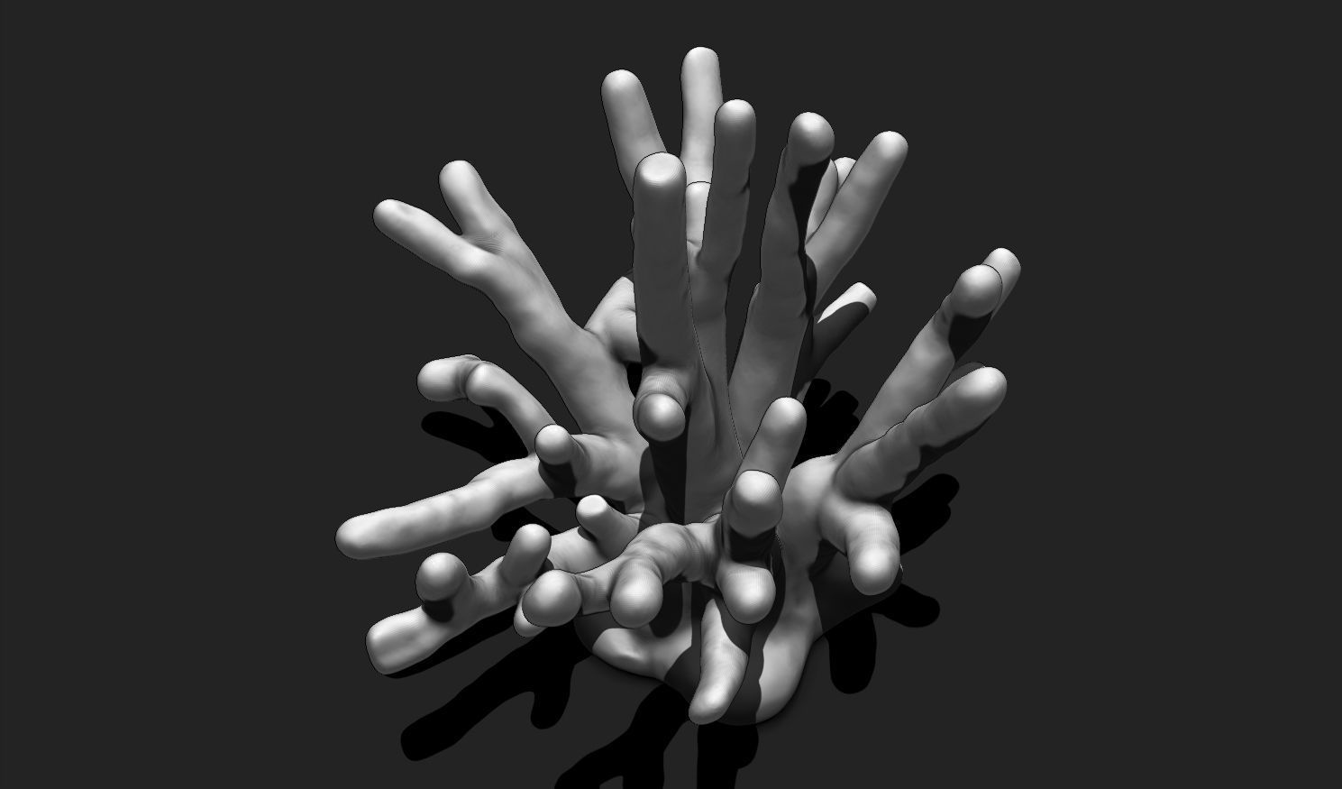 Coral 9 for 3D Printing - STL 3D Print - Aquarium - Home Decor 3D print model_13