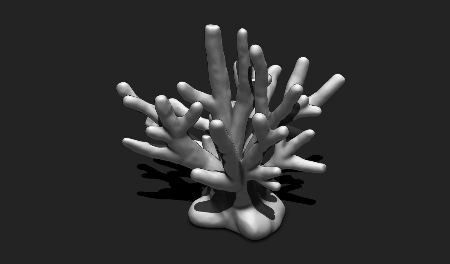 Coral 9 for 3D Printing - STL 3D Print - Aquarium - Home Decor 3D print model_10