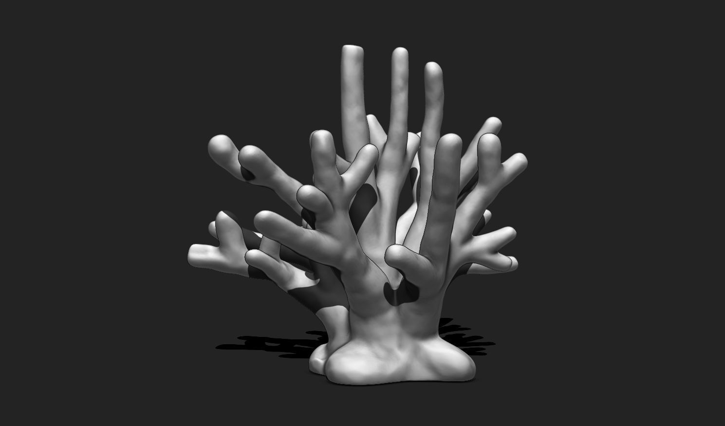 Coral 9 for 3D Printing - STL 3D Print - Aquarium - Home Decor 3D print model_1