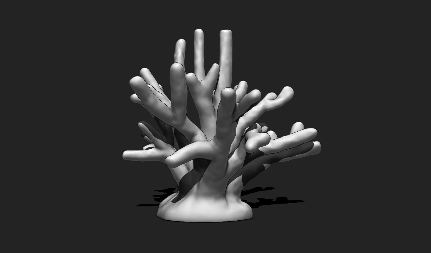 Coral 9 for 3D Printing - STL 3D Print - Aquarium - Home Decor 3D print model_6