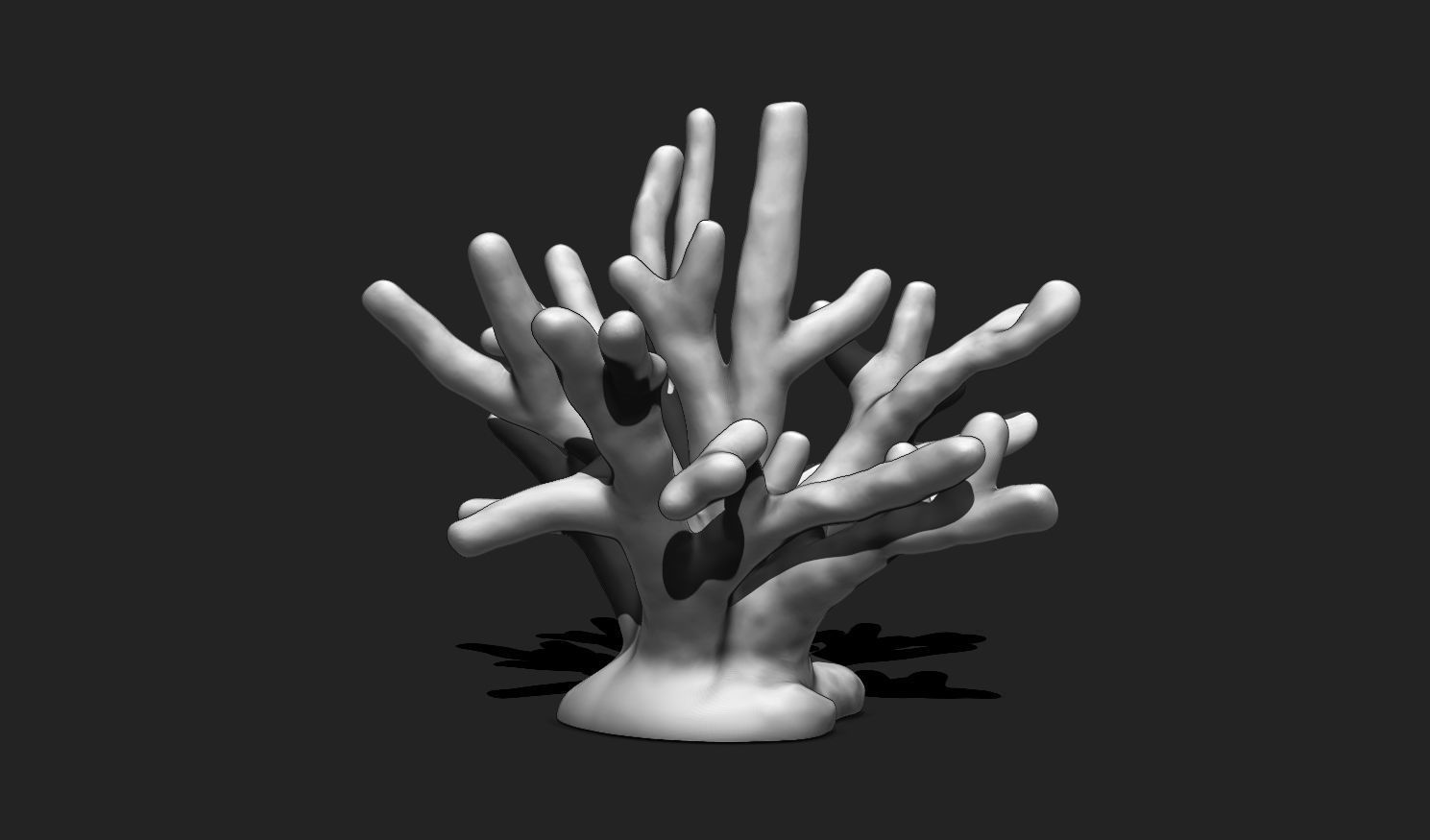 Coral 9 for 3D Printing - STL 3D Print - Aquarium - Home Decor 3D print model_5